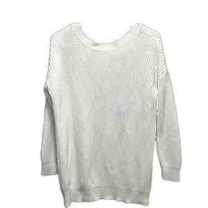 ✅ 3/$10 Flawed small sweater ribbed knit oversized open back sweater sweater